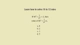 thumb Algebra questions with solutions for competitive exams SSC CGL set 1