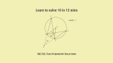 thumb Geometry for SSC CGL Tier II Solution Set 5