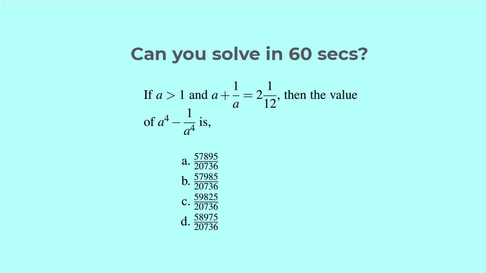 Innovative algebra problem solving techniques 5