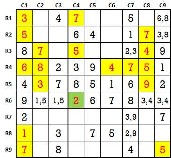 Sudoku second level game 9-2