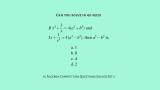 thumb MCQ algebra questions with solutions for SSC CGL set 2
