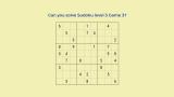 thumb Sudoku level 3 Game 3: Learn to solve a high level hard Sudoku