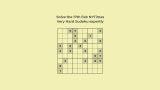 thumb NYTimes Very Hard Sudoku 17 Feb 2021: Solve Sudoku Like An Expert