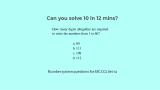 thumb Number system questions for SSC CGL Set 14